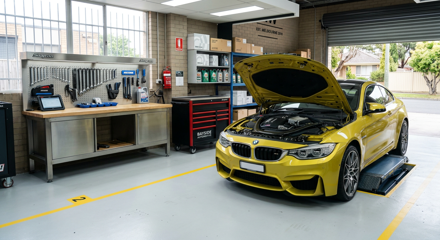 Automotive workshop at BPS Automotive Mordialloc
