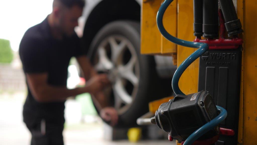 Tyre products and workshop at BPS Automotive